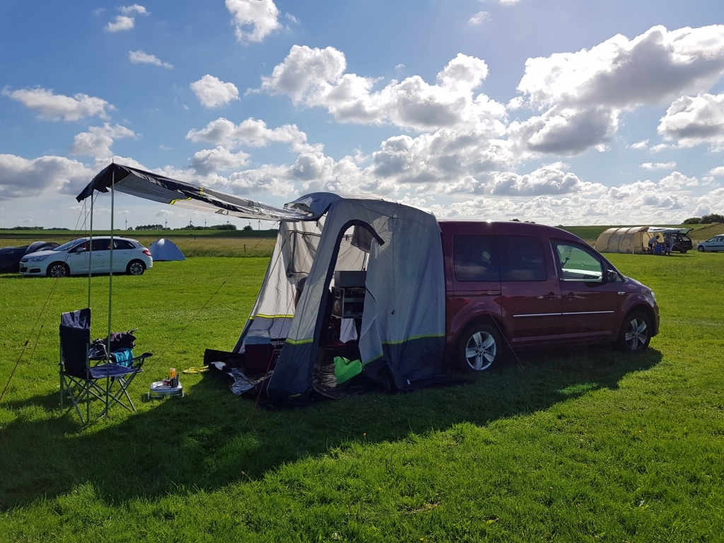 Heckzelt Update von Reimo für den Caddy