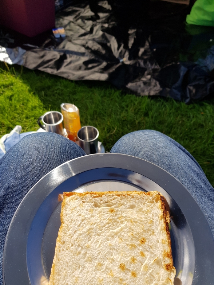 Toasten geht mit dem Gaskocher auch