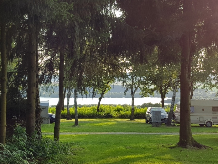 Northeimer Seenplatte vom Campingplatz aus