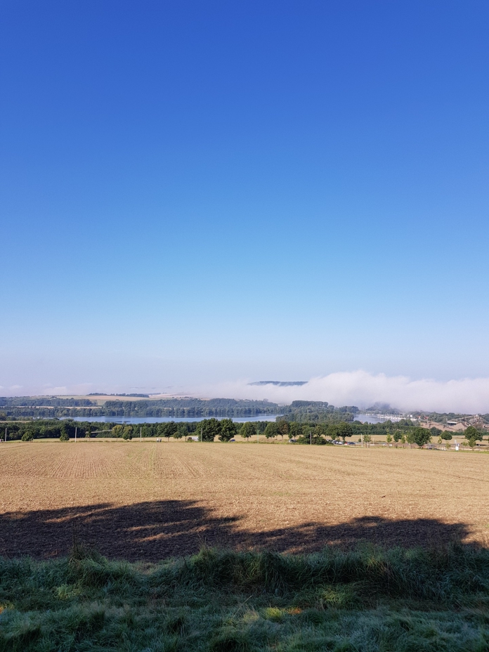 Nebelfeld über der Northeimer Seenplatte