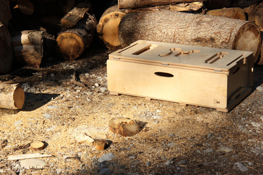 BiberBox im Holz