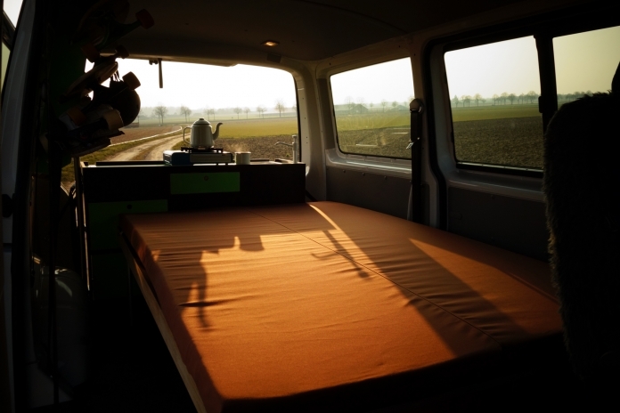Fluchtfahrzeug Camping-Module