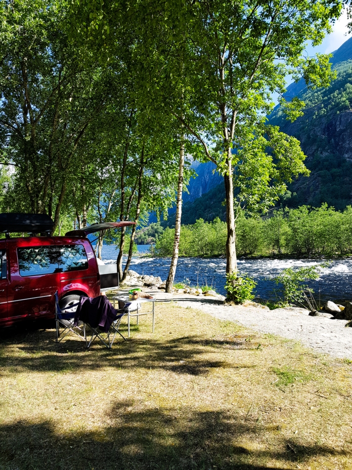 Camping am Eidfjord