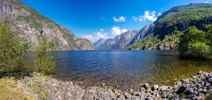 Panoramablick am Eidfjord