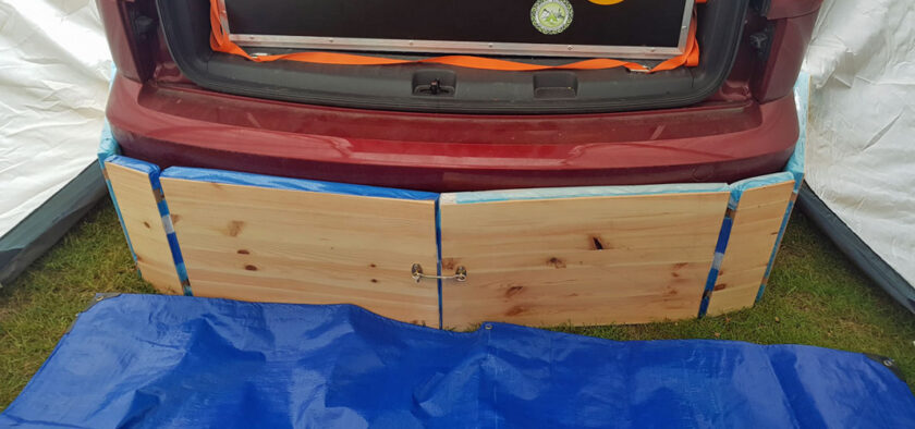 DIY Caddy Heckschürze