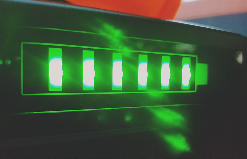 Travelbox 500 Powerstation Status LEDs