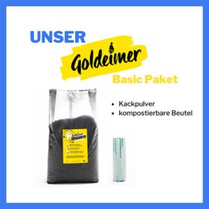 Goldeimer - Basic Zubehör Set - meinetrenntoilette.de