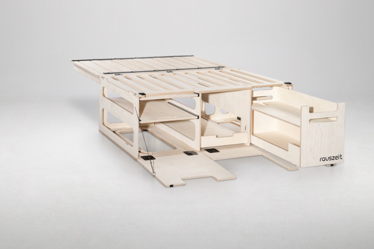 Rauszeit Campingbox – kompakte Campinglösung für Hochdachkombis